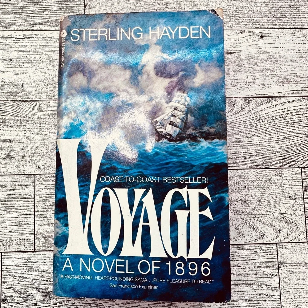 Voyage A Novel of 1896 1978 Avon PB‎ Maritime Historical Fiction Sterling Hayden
